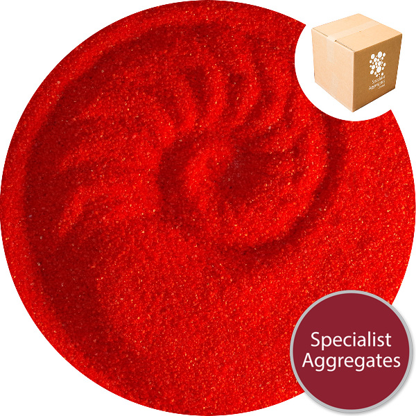 Chroma Sand - Festive Red